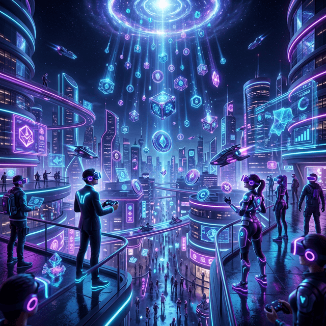 Web3 gaming and VR metaverse