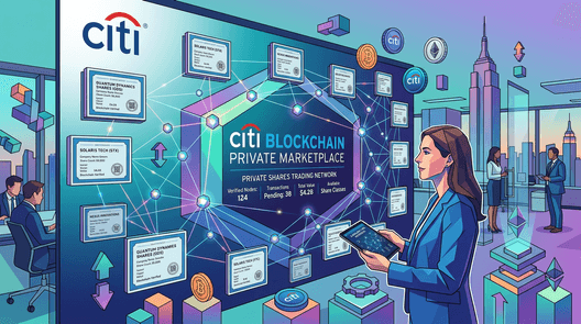 Citi's Blockchain Marketplace: A New Era for Private Company Shares