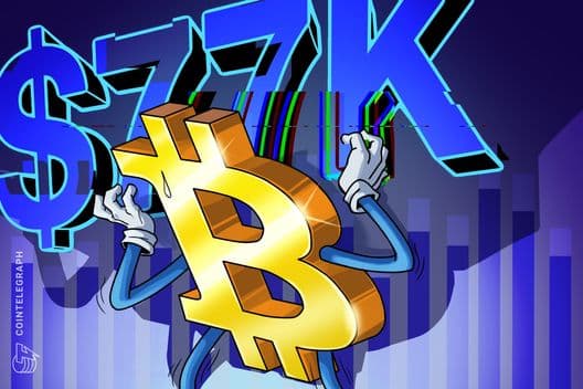 Bitcoin Faces Liquidity Hunts at $77K Amid Global Tensions