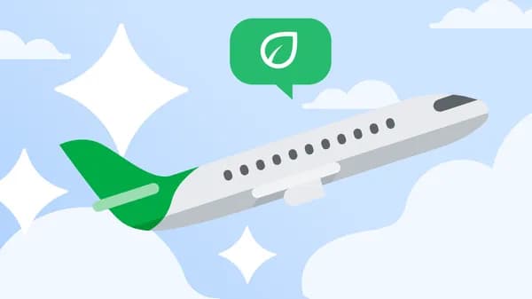 AI's Role in Reducing Air Travel's Climate Impact