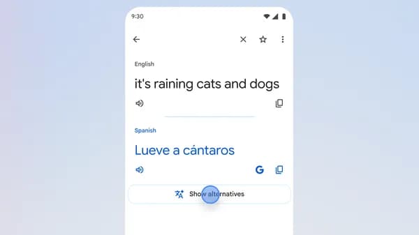 AI-Powered Contextual Improvements in Google Translate